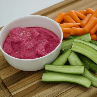 Beetroot Hummus – bariatric recipe by Celebrate Vitamins