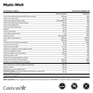 Multi-Well Weight Loss Multivitamin, Capsules