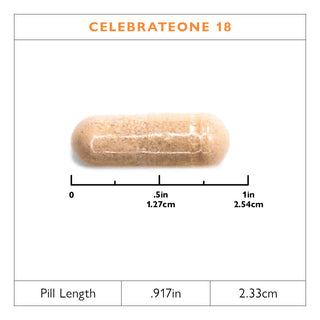 CelebrateONE 18 Once Daily Bariatric Multivitamin with Iron